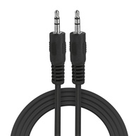 Cabo P2xP2 Estéreo 1.8m Preto - Conexão de Áudio Impecável - imagem 1
