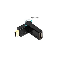 Adaptador HDMI Articulado 180° Flexível Preto - Conexão Premium para sua TV e PC - imagem 5