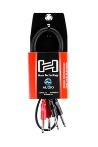 Cabo Hosa CPP-201: Conexão Estéreo Profissional 1/4" TS Duplo - 1 Metro - imagem 5