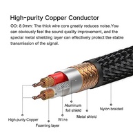 Cabo SKW 3.5mm para 2 RCA: Som Puro e Conexão Impecável para Seu Áudio - imagem 5