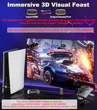 Adaptador HDMI para DisplayPort 4K 60Hz THANDBLE: Conexão Perfeita para Seu Setup - imagem 4