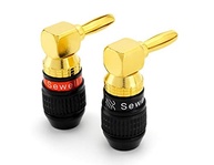 Plugues Banana 90 Graus Sewell: Conexão Rápida e Som Cristalino (12 Pares) - imagem 3