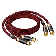Cabo de Áudio Primeda Audiophile 2RCA: Som Puro e Conexão Impecável (1m) - imagem 2