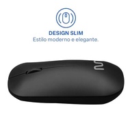 Mouse Sem Fio Slim Box Conexão Usb 1200dpi 3 Botões Preto Multi - MO307 - imagem 4