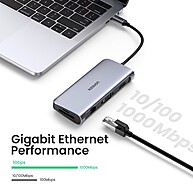 Hub USB-C 10 em 1 UGREEN: Sua Central de Conexões - imagem 2