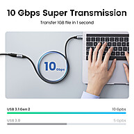 Extensor USB-C Ugreen 10Gbps: Mais Conexões! - imagem 2