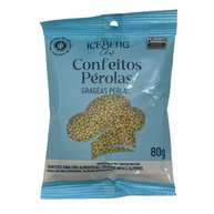 Confeito Perolado Dourado: Elegância em 80g! - imagem 1