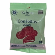 Confeito Vermelho Rizzo: Decore Seus Doces! - imagem 1