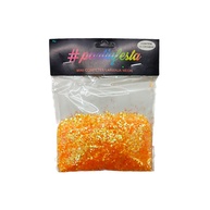 Confete Neon Laranja: Brilho e Diversão! - imagem 1