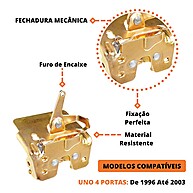 Fechadura Porta-Malas Uno Mille 95-2003: Segurança e Confiabilidade - imagem 2