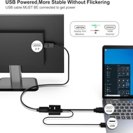 Adaptador HDMI para DisplayPort 4K: Conexão Confiável e Imagem Nítida - imagem 3