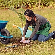 Luvas Coloridas Tramontina para Jardinagem Confortáveis - imagem 2