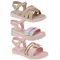 Sandália Infantil Menina: Kit 3 Pares Confortáveis - imagem 2