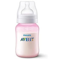 Mamadeira Anticólica 260ml Rosa com Bico 3 Philips Avent - Kit Duplo Confortável - imagem 4
