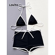 Biquíni Lovito: Liso, Casual e Confortável - imagem 2
