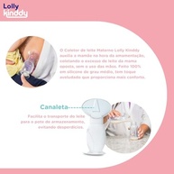 Lolly Coletor de Leite Materno 100% Silicone Transparente - Seguro, Confortável e Eficiente - imagem 4
