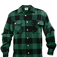 Camisa Xadrez Flanelada Unissex Manga Longa - Tecido Grosso e Confortável - imagem 1