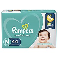 Fralda Pampers Confort Sec M com 176 Unidades – Sequinha e Confortável - imagem 2