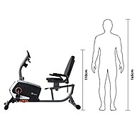 Bicicleta Ergométrica Gallant Elite: Treino Silencioso e Confortável - imagem 2