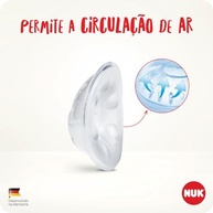 NUK Concha Para Amamentação - Proteção Confortável com Silicone Macio - imagem 4