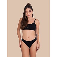 Tanga Fio Duplo: Kit 5 Microfibra Suede Confortável - imagem 2