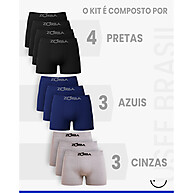 Cuecas Algodão Sem Costura Zorba: Kit 10 Conforto! - imagem 2
