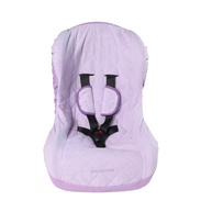 Capa Protetora 2 Peças Algodão para Cadeirinha de Bebê - Conforto Lilás - imagem 1