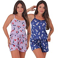 Baby Doll Pijama Saint Tropez: Kit 2 Conforto! - imagem 2