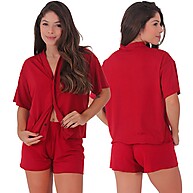 Pijama Americano Suede: Kit 3 Conforto! - imagem 2
