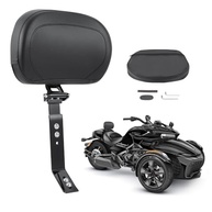 Encosto de Motorista Ajustável para Can Am Spyder F3: Conforto e Suporte com Bolsa Integrada - imagem 2