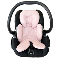 Redutor de Bebê Conforto Chambray Rosê: Conforto e Segurança Anatômica Removível - imagem 3