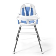 Cadeira de Alimentação Berry 3 em 1 Azul Multikids Baby - Conforto e Segurança em Qualquer Lugar - imagem 2