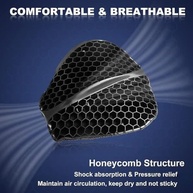Almofada de Assento de Moto Universal: Conforto e Absorção de Choque para Suas Viagens - imagem 3