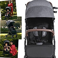 Kiddo Sprint II: Carrinho Compacto + Bebê Conforto - imagem 2