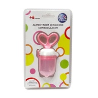 Alimentador de Silicone com Regulagem para Bebês - Rosa | Segurança e Conforto na Alimentação - imagem 3
