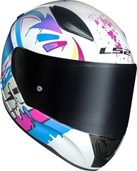Capacete Moto Feminino LS2 FF353 Tagline Rosa: Estilo, Segurança e Conforto - imagem 4