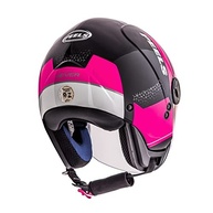 Capacete Peels Freeway 4Ever Preto/Pink: Estilo, Segurança e Conforto para Sua Moto - imagem 5