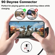 Cabo Lightning 90°: Carregue e Transfira Dados com Conforto - imagem 4