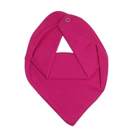 Babador Bandana Bebê com Botão Ajustável Rosa Pink - Estilo e Conforto para o Pequeno - imagem 1