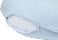 Almofada de Amamentação MYBABY Azul - Conforto e Suporte para Mães Modernas - imagem 4