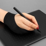 Luva de Desenho Profissional para Mesa Digitalizadora e Tablet: Precisão e Conforto - imagem 3