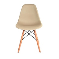 Cadeira Eames Fendi com Base em Madeira Natural - Design Moderno e Conforto Duradouro - imagem 5