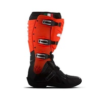 Bota Motocross Articulada Jett Hi-Vis Preto/Vermelho: Segurança e Conforto para suas Aventuras Off-Road - imagem 2