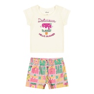 Conjunto Bebê Menina Elian: Sorvete Bege e Conforto! - imagem 2