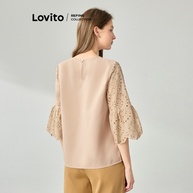 Blusa Bordada Lovito: Estilo Casual e Conforto - imagem 2