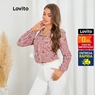 Blusa Floral Lovito: Estilo Casual e Conforto - imagem 2