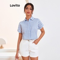 Blusa Listrada Lovito: Estilo Casual e Conforto! - imagem 2