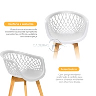 Kit 4 Cadeiras Cozinha: Design e Conforto! - imagem 2