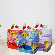 Gaiola Hamster 3 Andares: Diversão e Conforto! - imagem 2