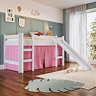 Cama Infantil Elevada com Escorregador – Diversão e Conforto - imagem 2